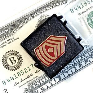 U.S.M.C. 1st Sgt (E8) Lapel Pin